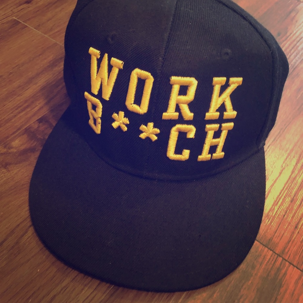Work B**ch SnapBack hat - Britney Spears merch